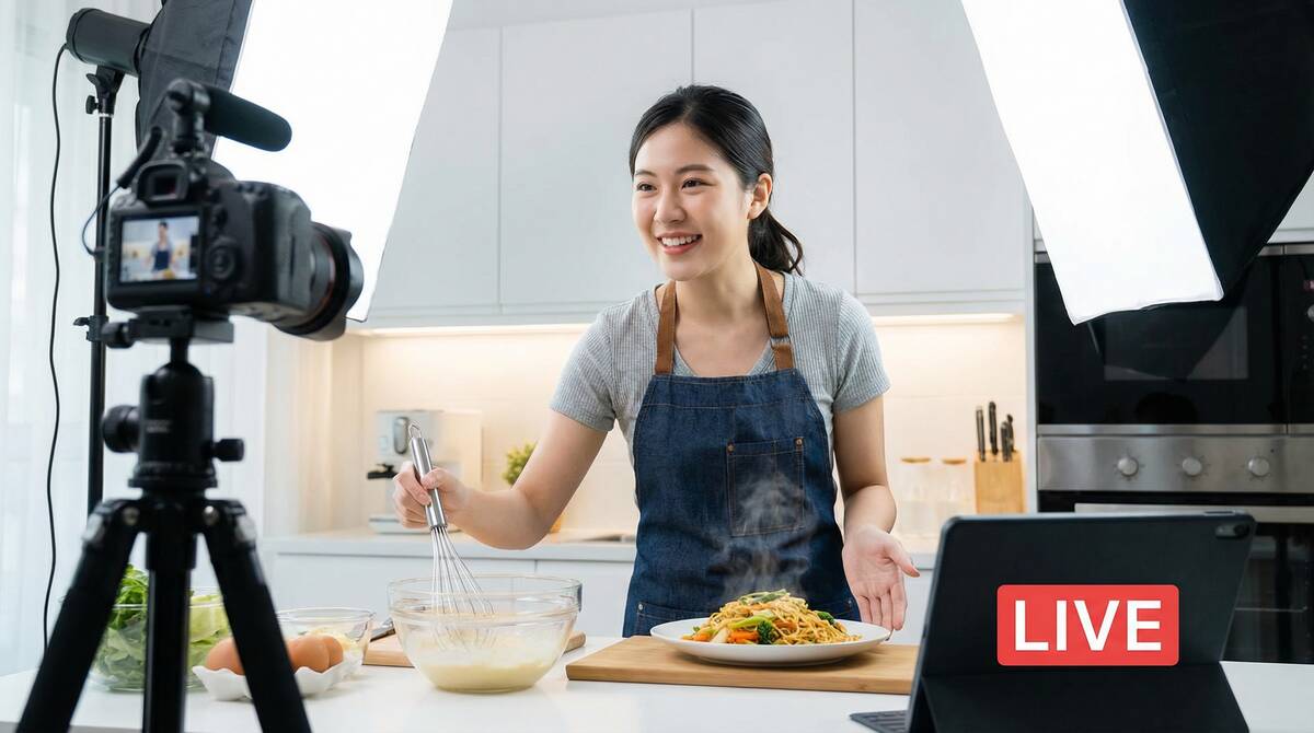 国产自拍美食视频